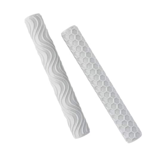 Wave & Honeycomb Texture Rollers by Craft Smart®